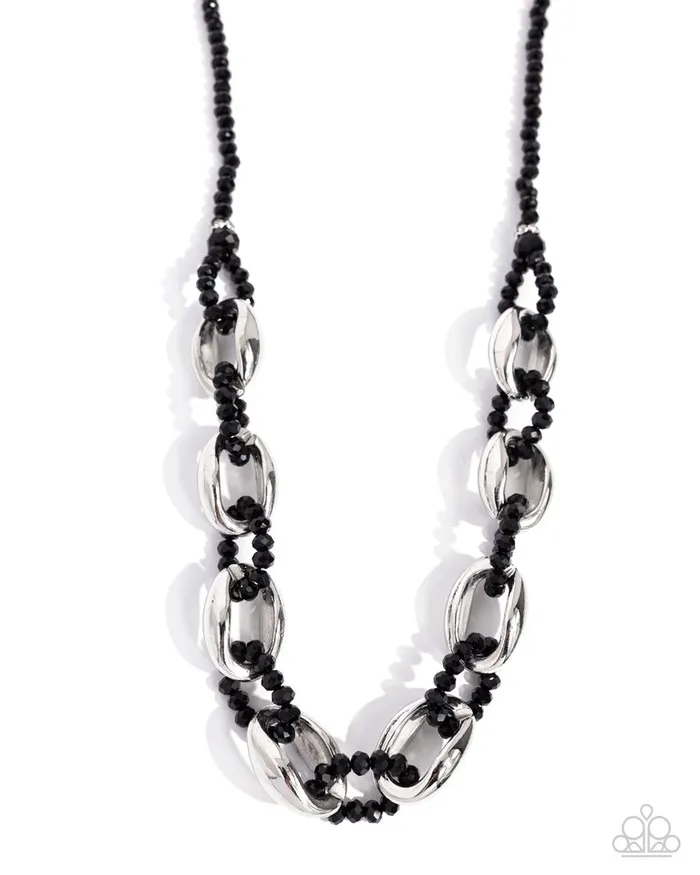 Necklaces Paparazzi Necklace Flickering Fact Black Paparazzi Jewelry Necklaces Paparazzi Necklace Flickering Fact Black Paparazzi Jewelry