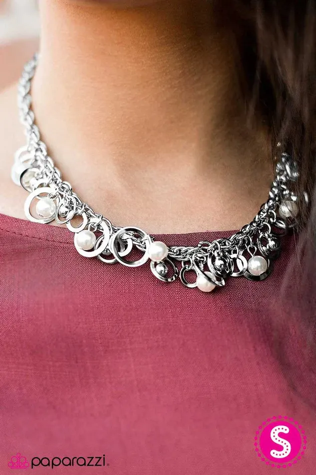 Necklaces Paparazzi Necklace Galaxy Gala White Paparazzi Jewelry