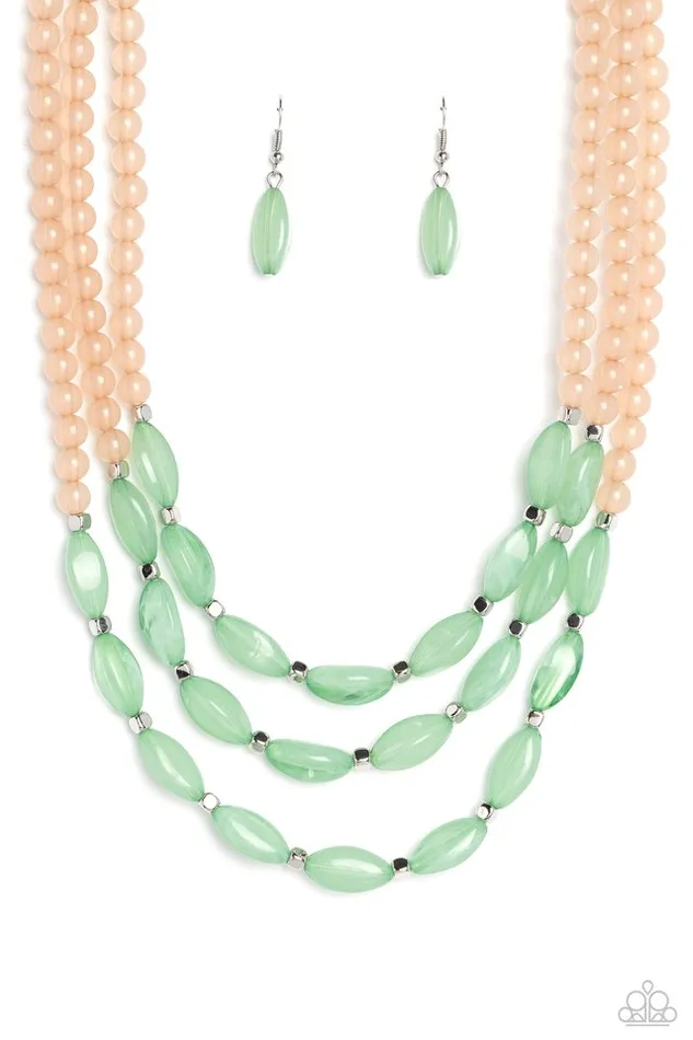 Necklaces Paparazzi Necklace I BEAD You Now Green Paparazzi Jewelry Necklaces Paparazzi Necklace I BEAD You Now Green Paparazzi Jewelry