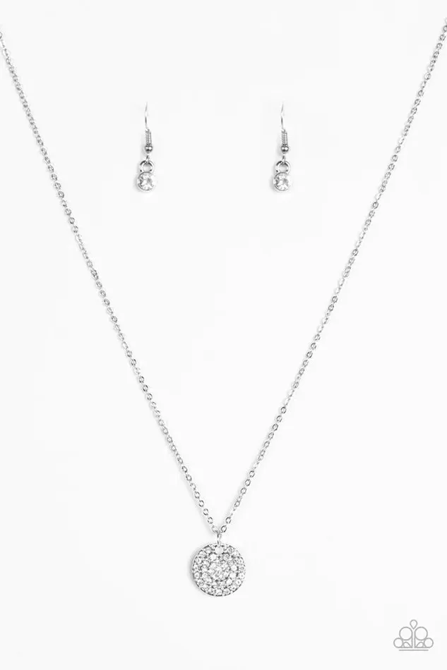 Necklaces Paparazzi Necklace Make Today Glitter White Paparazzi Jewelry