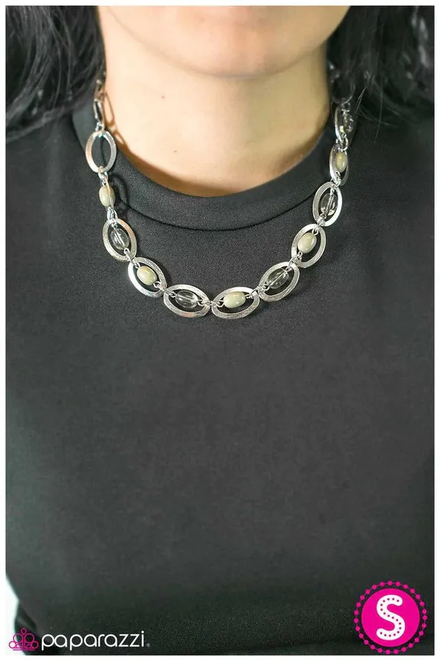 Necklaces Paparazzi Necklace Supernatural Green Paparazzi Jewelry