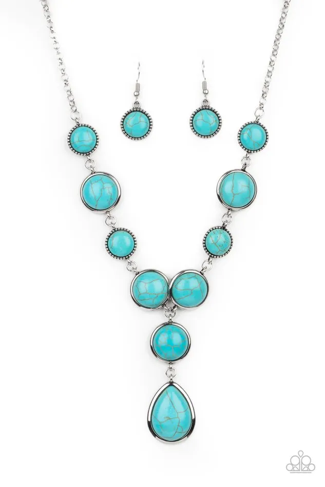 Necklaces Paparazzi Necklace Terrestrial Trailblazer Blue Paparazzi Jewelry Necklaces Paparazzi Necklace Terrestrial Trailblazer Blue Paparazzi Jewelry