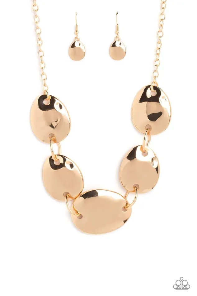 Necklaces Paparazzi Necklace That RING You Do Gold Paparazzi Jewelry Necklaces Paparazzi Necklace That RING You Do Gold Paparazzi Jewelry