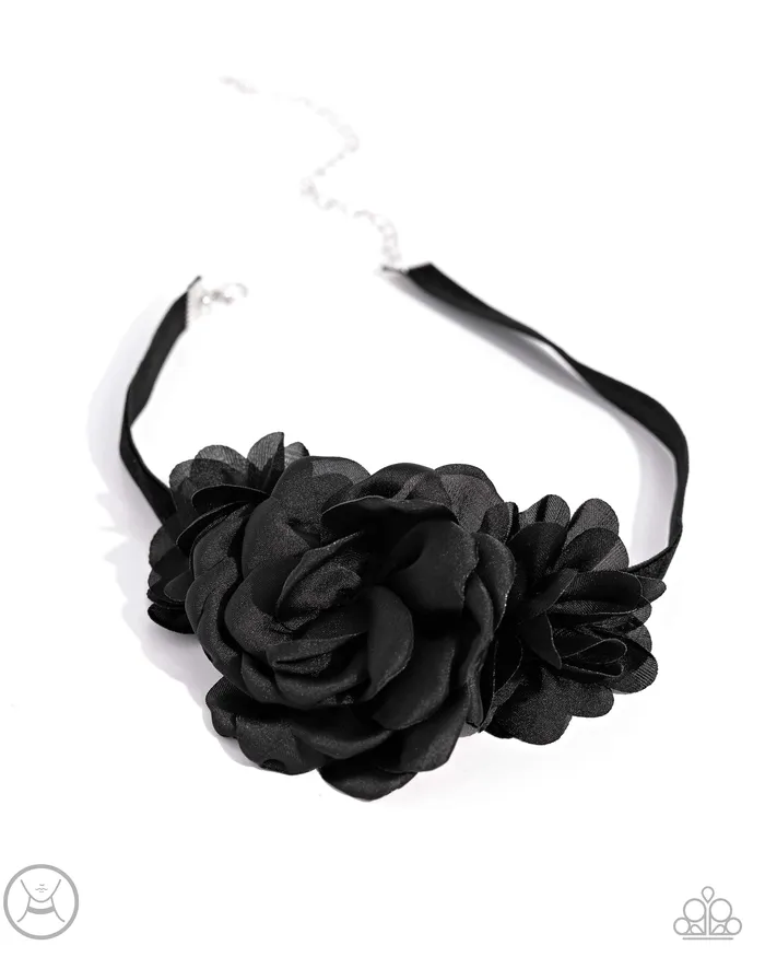 Necklaces Paparazzi Necklace Very Viscountess Black Paparazzi Jewelry