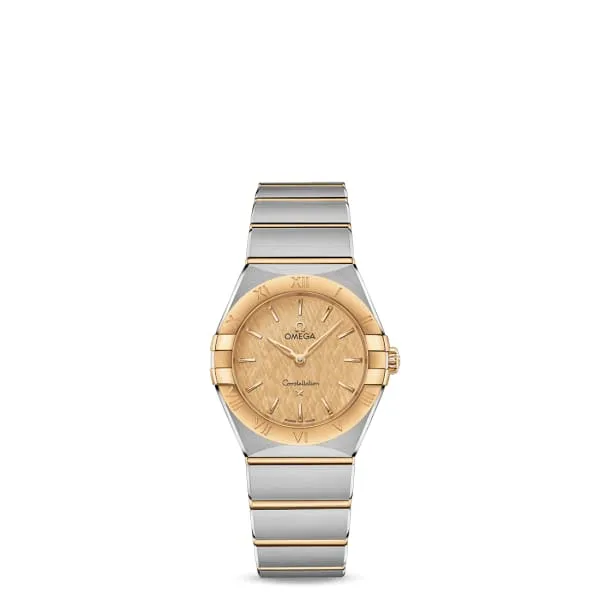 Omega Bracelets Omega Constellation 28mm Watch Ref 13120286008001 Champagne Index Dial 18K Yellow Gold Bezel Two Tone Stainless Steel 18K Yellow Gold Bracelet Omega Bracelets Omega Constellation 28mm Watch Ref 13120286008001 Champagne Index Dial 18K Yellow Gold Bezel Two Tone Stainless Steel 18K Yellow Gold Bracelet