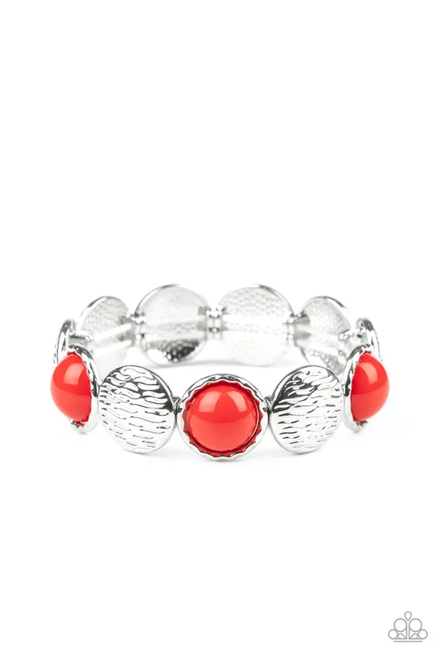 Paparazzi Bracelet Boardwalk Boho Red Paparazzi Jewelry Bracelets Paparazzi Bracelet Boardwalk Boho Red Paparazzi Jewelry Bracelets