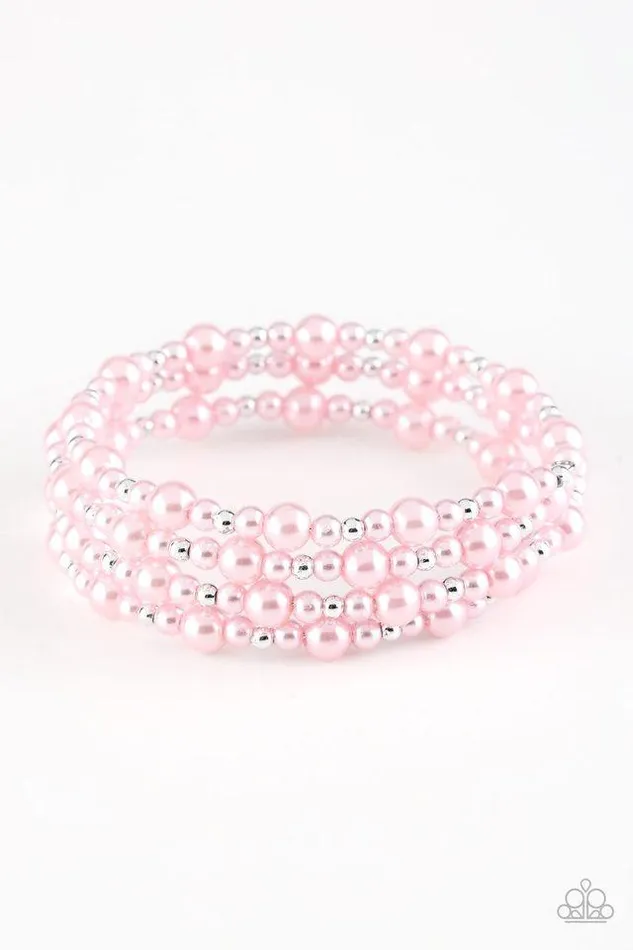 Paparazzi Bracelet Classic Confidence Pink Paparazzi Jewelry Bracelets