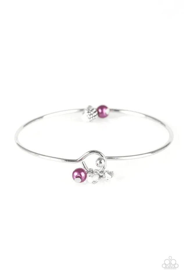 Paparazzi Bracelet Classy Chic Purple Paparazzi Jewelry Bracelets