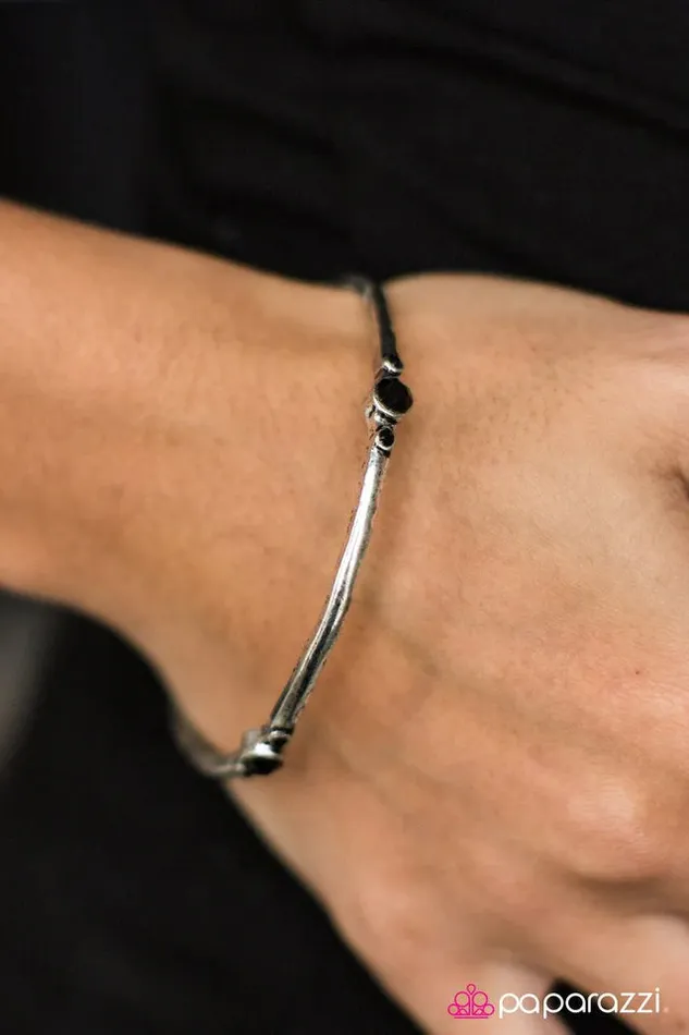Paparazzi Bracelet Girl Of My GLEAMS Black Paparazzi Jewelry Bracelets