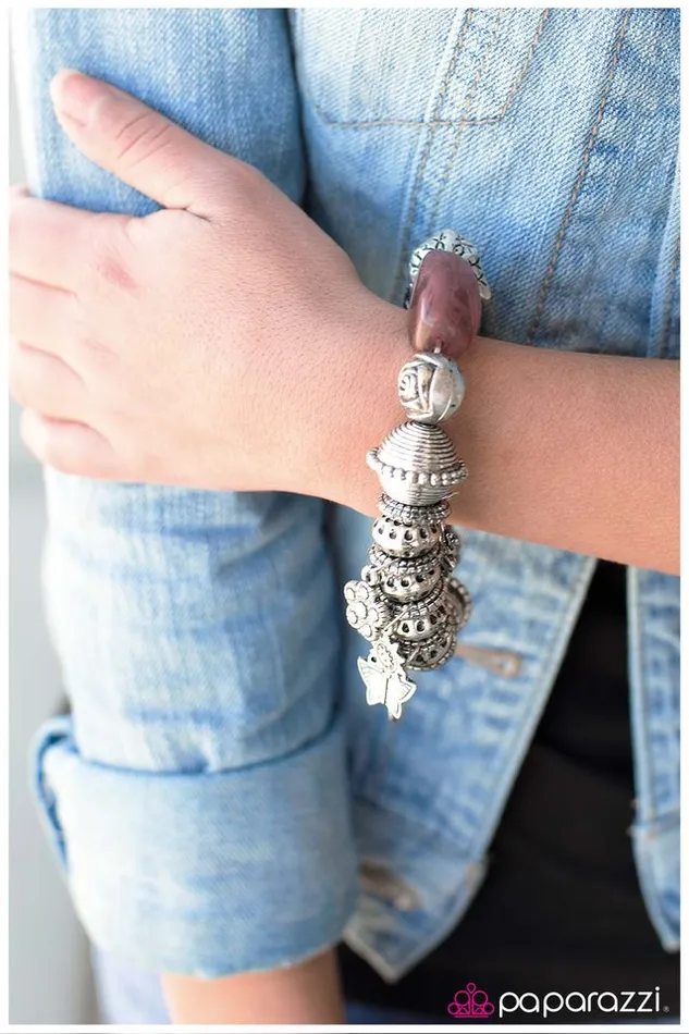 Paparazzi Bracelet Give It a Swirl Brown Paparazzi Jewelry Bracelets