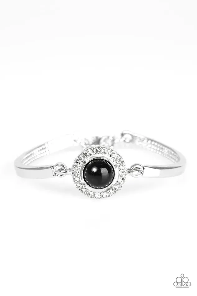 Paparazzi Bracelet Glamour Icon Black Paparazzi Jewelry Bracelets