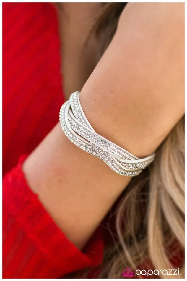 Paparazzi Bracelet Haters Gonna Hate White Paparazzi Jewelry Bracelets