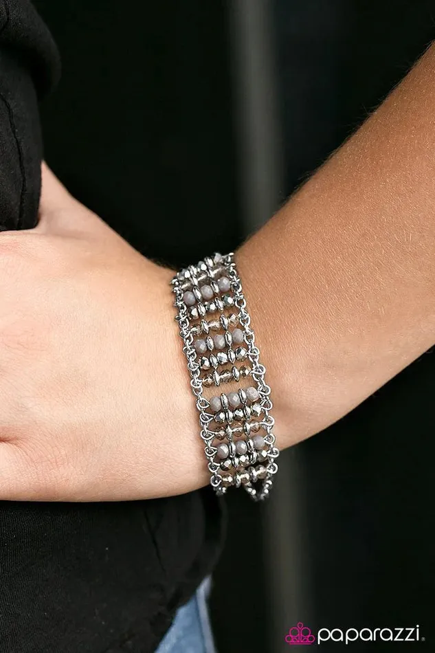 Paparazzi Bracelet Lifes A Climb Silver Paparazzi Jewelry Bracelets