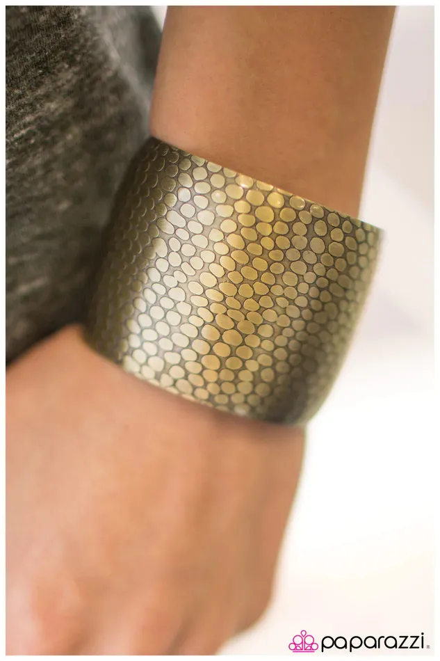 Paparazzi Bracelet Lost in the Wilderness Brass Paparazzi Jewelry Bracelets
