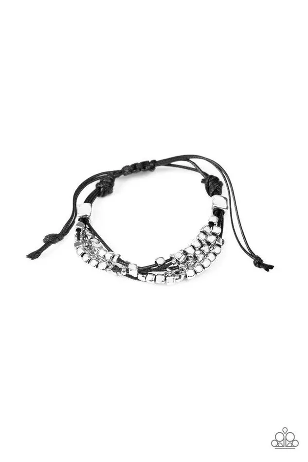 Paparazzi Bracelet Modern Minimalism Black Paparazzi Jewelry Bracelets