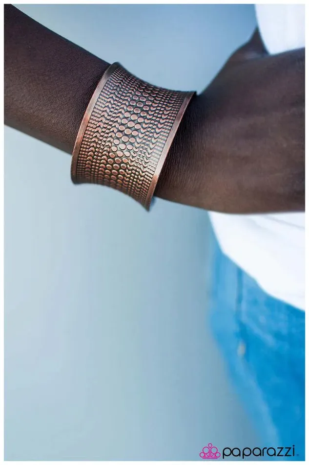 Paparazzi Bracelet Nature of the Beast Copper Paparazzi Jewelry Bracelets