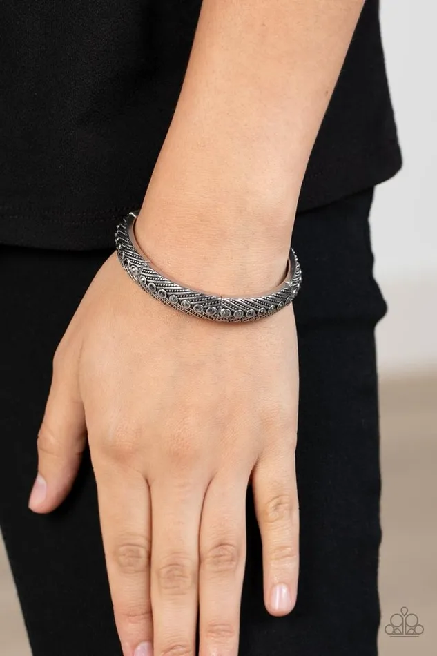 Paparazzi Bracelet RiskTaking Twinkle Silver Paparazzi Jewelry Bracelets