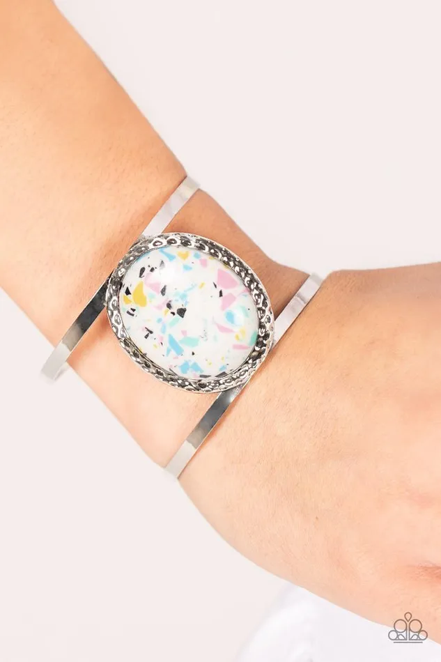 Paparazzi Bracelet Tantalizingly Terrazzo Multi Paparazzi Jewelry Bracelets