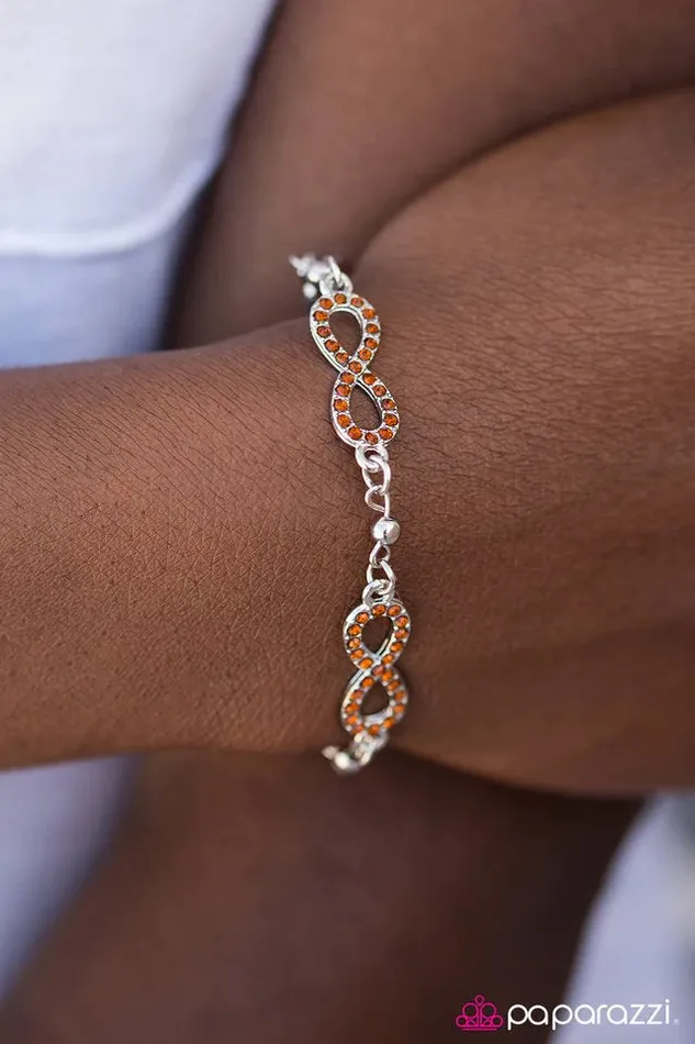 Paparazzi Bracelet Time and Time Again Brown Paparazzi Jewelry Bracelets