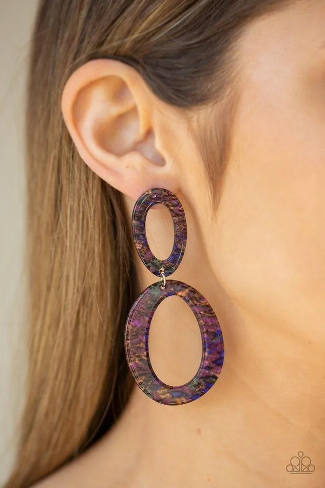 Paparazzi Earring Hey HAUTE Rod Paparazzi Jewelry Earrings