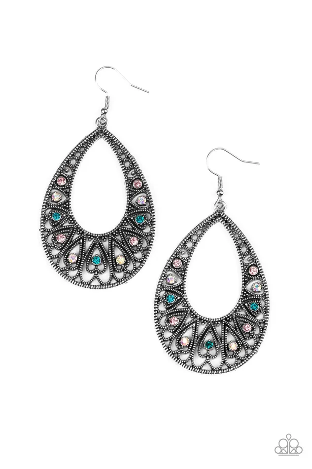 Paparazzi Earring Love To Be Loved Multi Paparazzi Jewelry Earrings