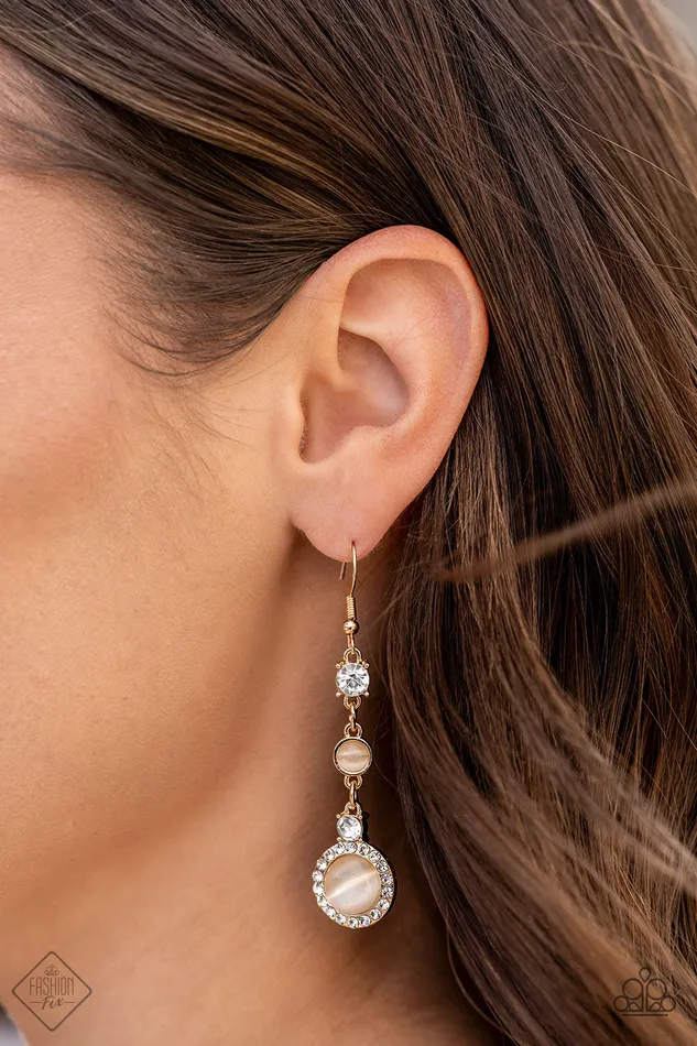 Paparazzi Earrings Fashion Fix June 2021 Epic Elegance Gold Paparazzi Jewelry Earrings