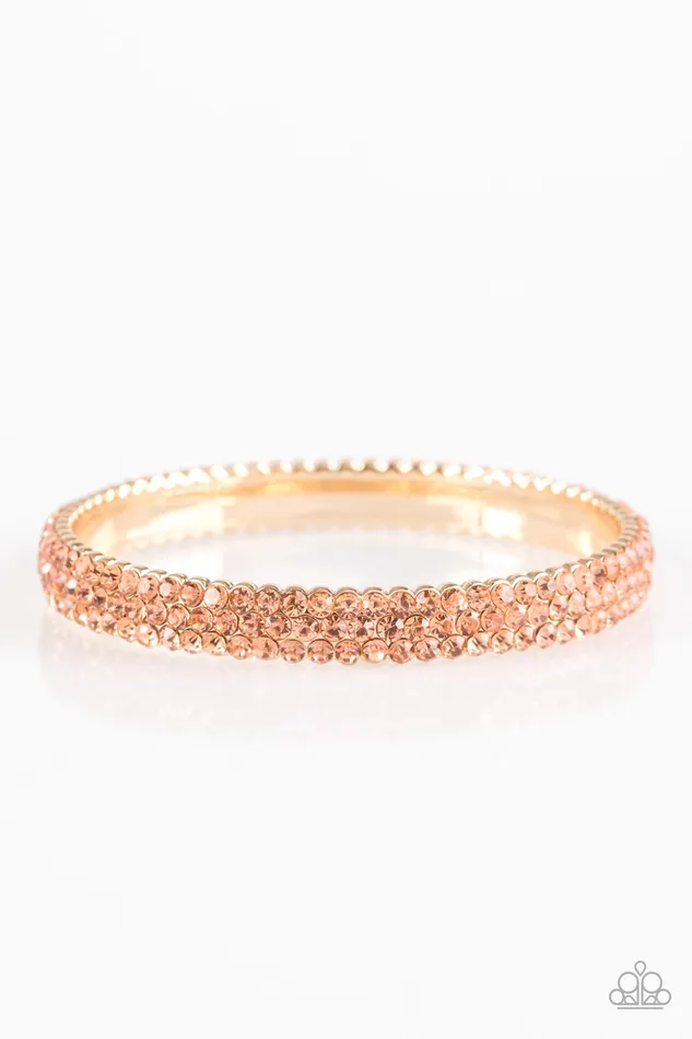 Paparazzi Jewelry Bracelets Paparazzi Bracelet Ballroom Bling Gold