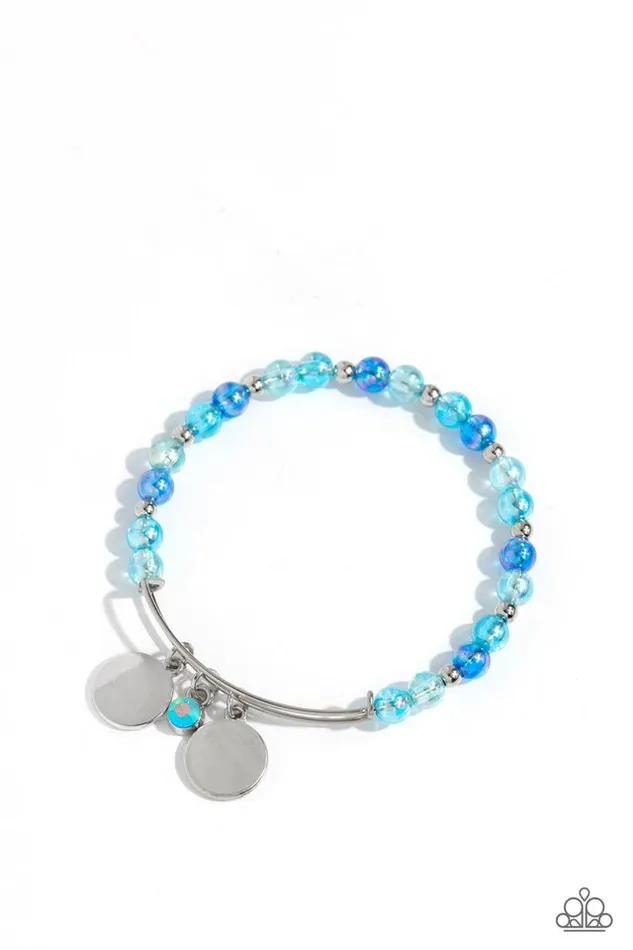 Paparazzi Jewelry Bracelets Paparazzi Bracelet Bodacious Beacon Blue Paparazzi Jewelry Bracelets Paparazzi Bracelet Bodacious Beacon Blue