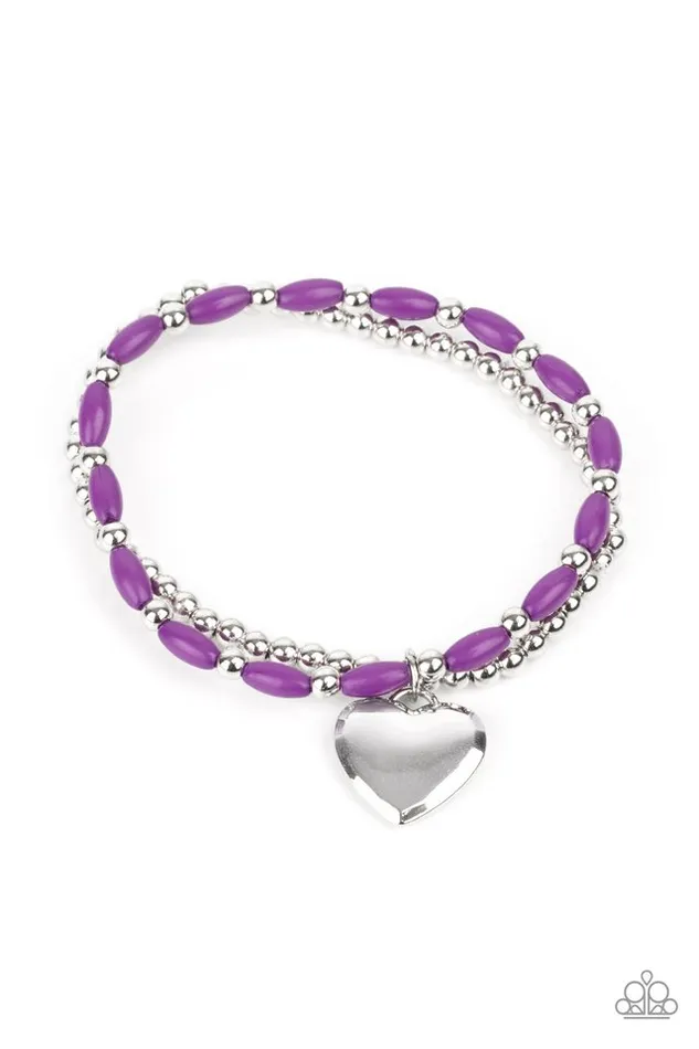 Paparazzi Jewelry Bracelets Paparazzi Bracelet Candy Gram Purple Paparazzi Jewelry Bracelets Paparazzi Bracelet Candy Gram Purple