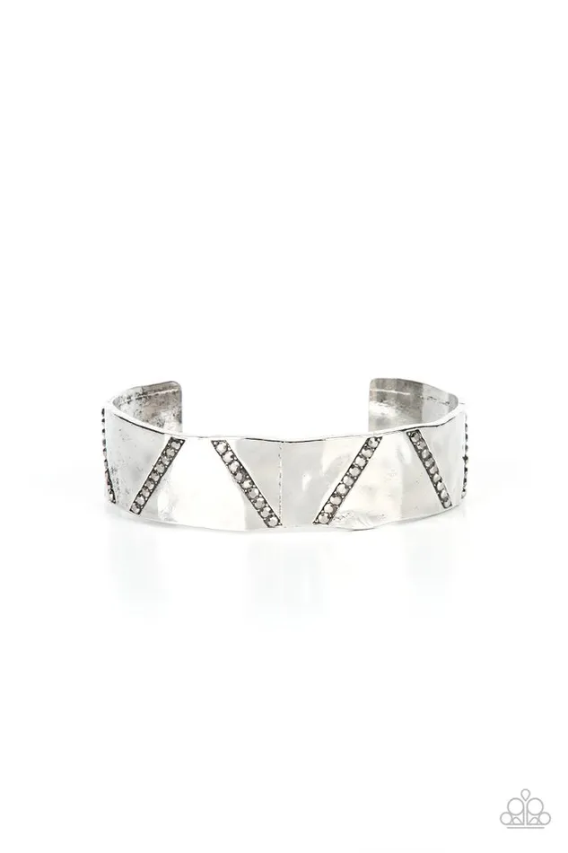 Paparazzi Jewelry Bracelets Paparazzi Bracelet Couture Crusher Silver Paparazzi Jewelry Bracelets Paparazzi Bracelet Couture Crusher Silver