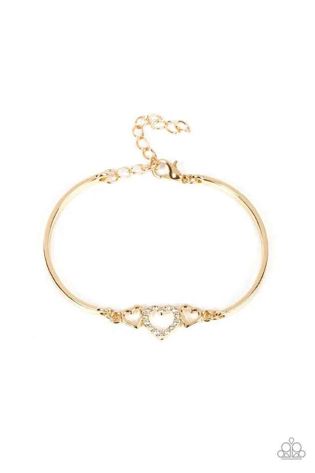Paparazzi Jewelry Bracelets Paparazzi Bracelet Cupids Confessions Gold Paparazzi Jewelry Bracelets Paparazzi Bracelet Cupids Confessions Gold
