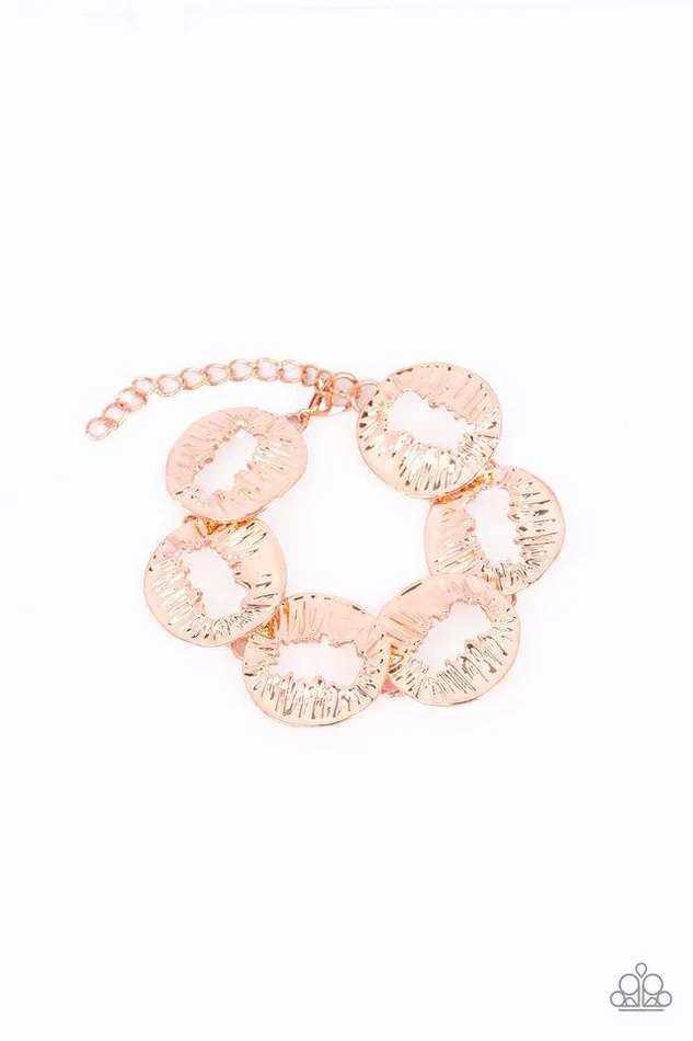 Paparazzi Jewelry Bracelets Paparazzi Bracelet Cut It Out Copper