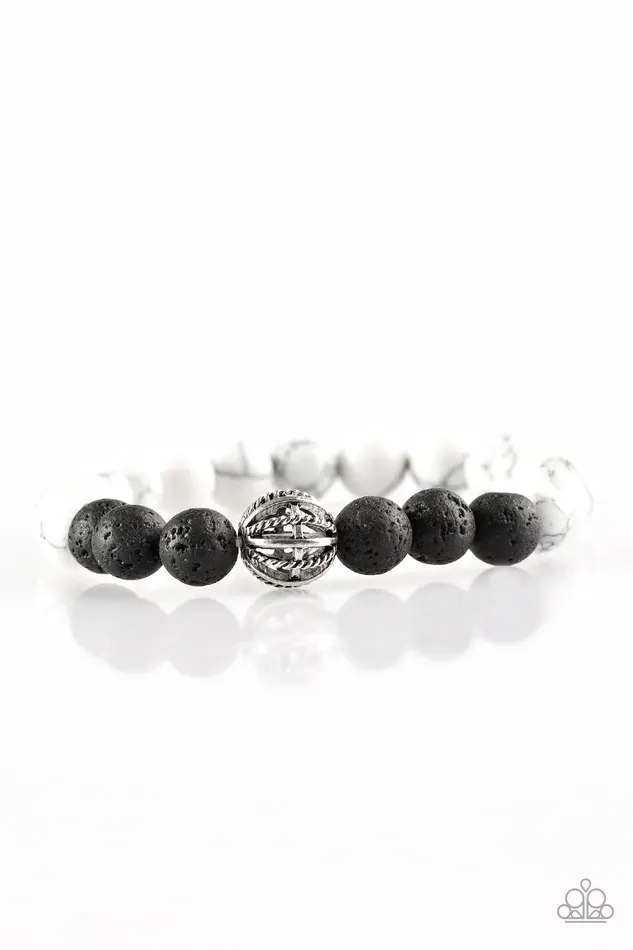 Paparazzi Jewelry Bracelets Paparazzi Bracelet Energized White