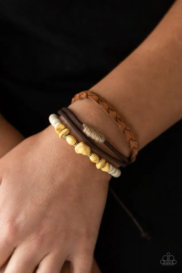Paparazzi Jewelry Bracelets Paparazzi Bracelet Far Out Wayfair Yellow