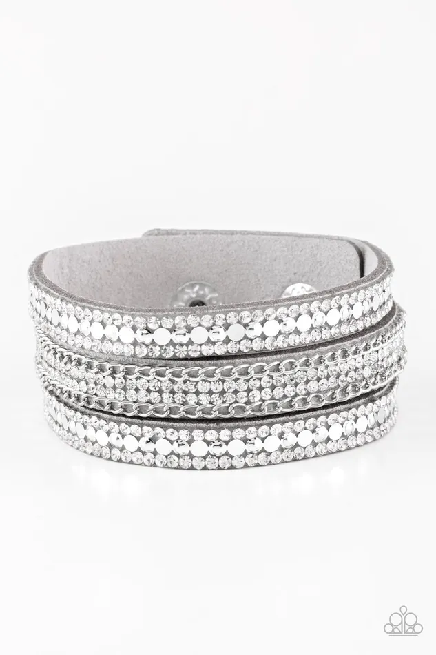 Paparazzi Jewelry Bracelets Paparazzi Bracelet Fashion Fanatic Silver