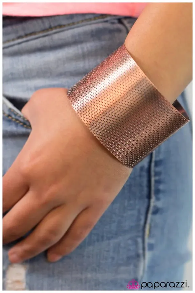 Paparazzi Jewelry Bracelets Paparazzi Bracelet Gladiator Gal Copper