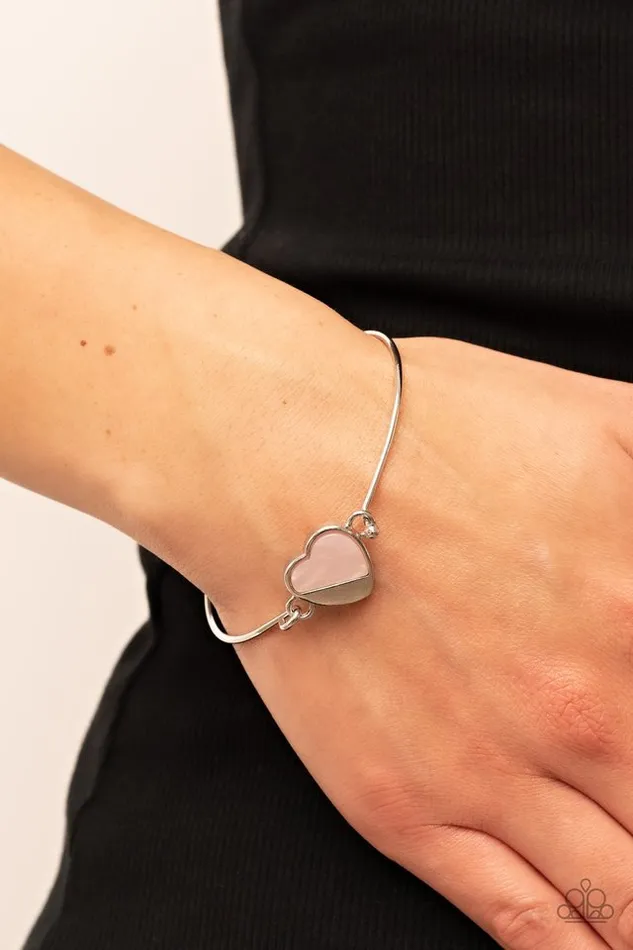 Paparazzi Jewelry Bracelets Paparazzi Bracelet Hidden Intentions Pink