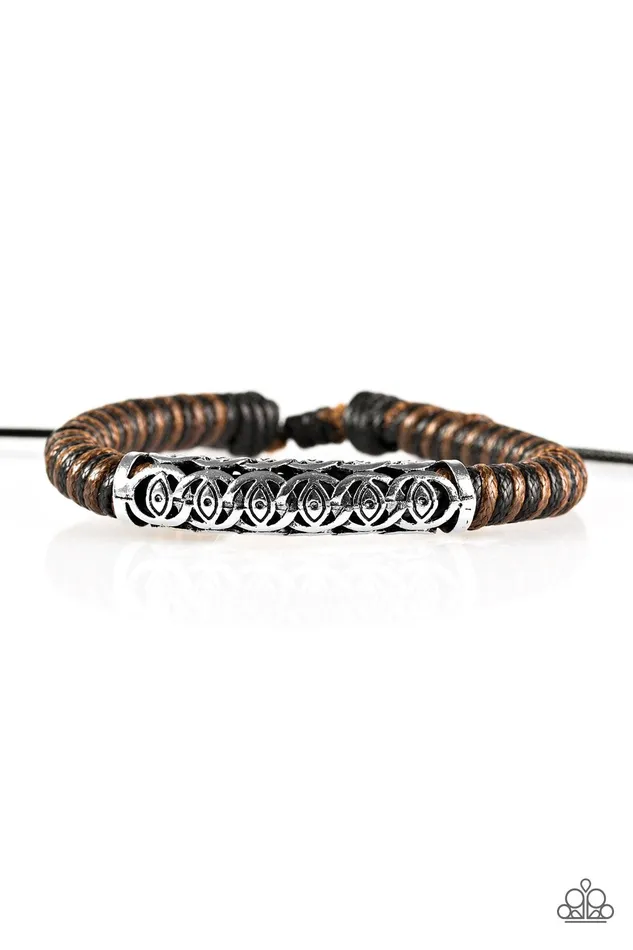 Paparazzi Jewelry Bracelets Paparazzi Bracelet Island Escape Brown