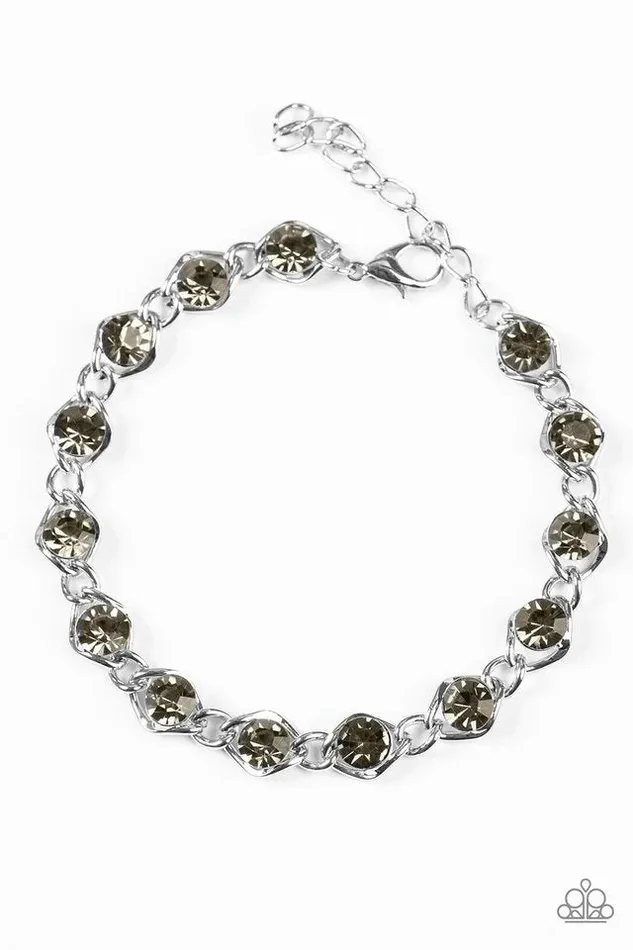 Paparazzi Jewelry Bracelets Paparazzi Bracelet Last GLAM Standing Silver