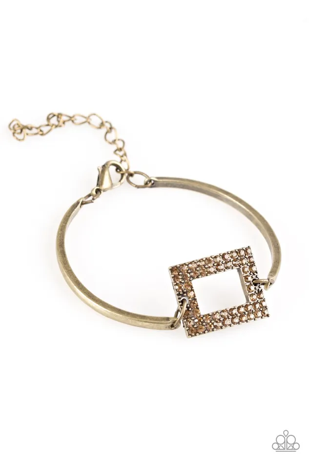 Paparazzi Jewelry Bracelets Paparazzi Bracelet Main Street Metro Brass