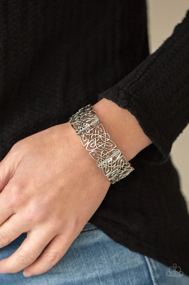 Paparazzi Jewelry Bracelets Paparazzi Bracelet Namaste Gardens Silver