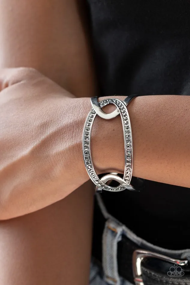 Paparazzi Jewelry Bracelets Paparazzi Bracelet Never A Dull Moment Silver