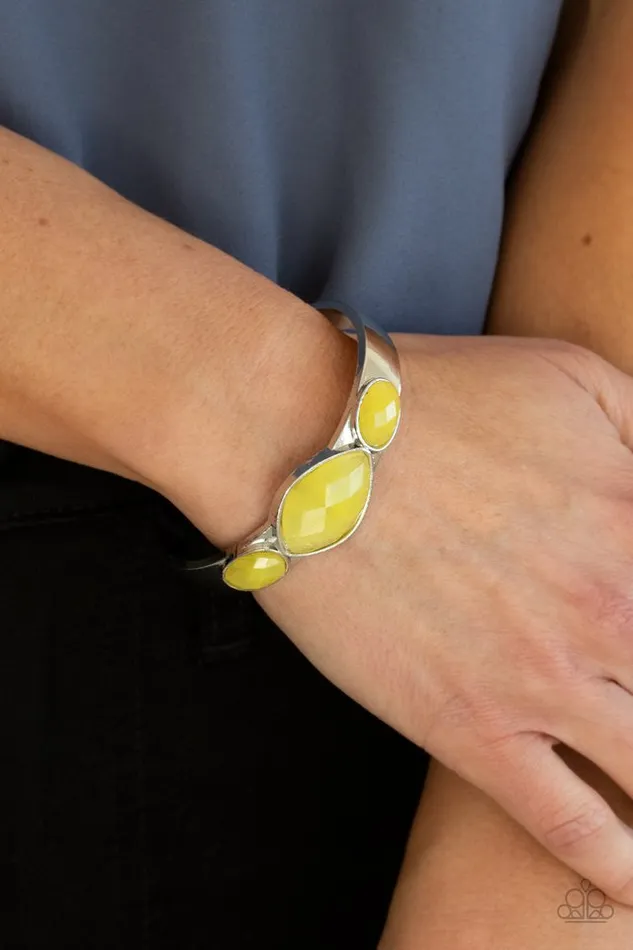 Paparazzi Jewelry Bracelets Paparazzi Bracelet Next Stop Olympus Yellow