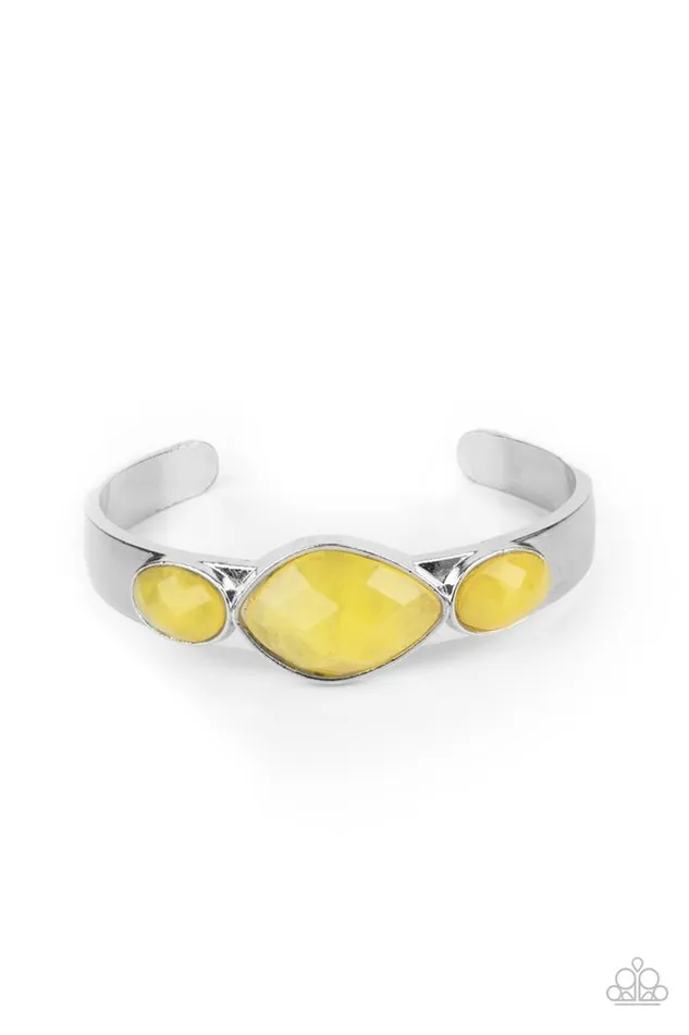 Paparazzi Jewelry Bracelets Paparazzi Bracelet Next Stop Olympus Yellow