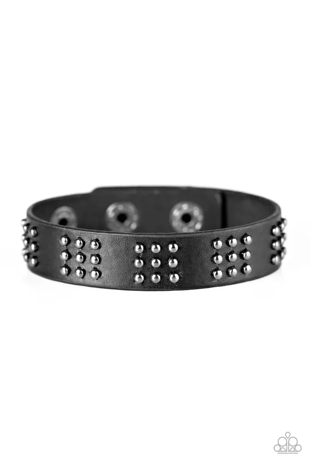 Paparazzi Jewelry Bracelets Paparazzi Bracelet Oh Boy Black
