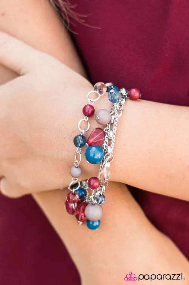 Paparazzi Jewelry Bracelets Paparazzi Bracelet Pretty and Poised Multi
