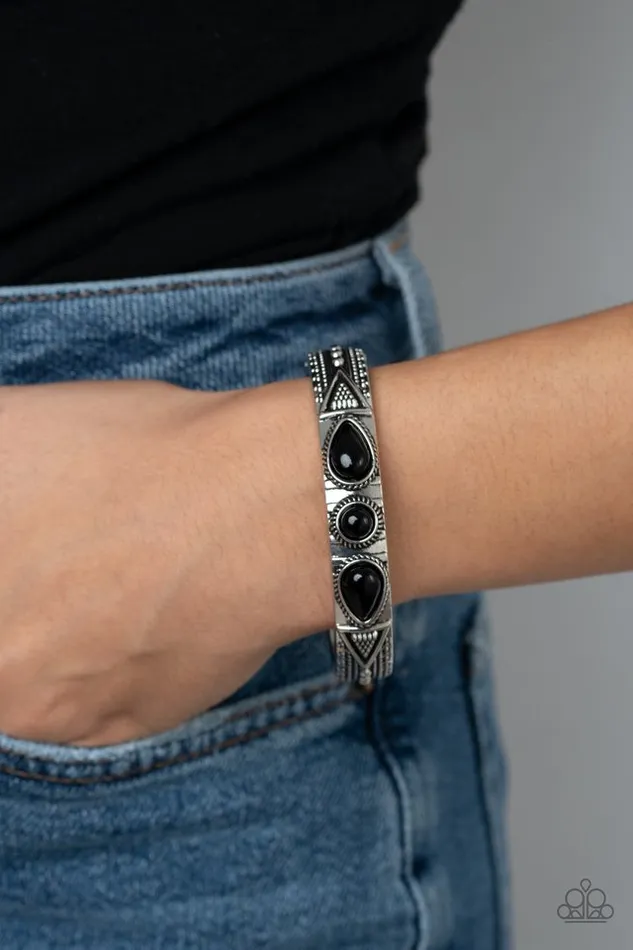 Paparazzi Jewelry Bracelets Paparazzi Bracelet Radiant Ruins Black