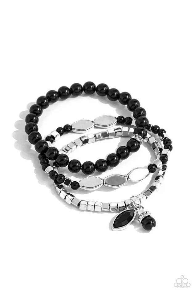 Paparazzi Jewelry Bracelets Paparazzi Bracelet Redefined Romance Black Paparazzi Jewelry Bracelets Paparazzi Bracelet Redefined Romance Black