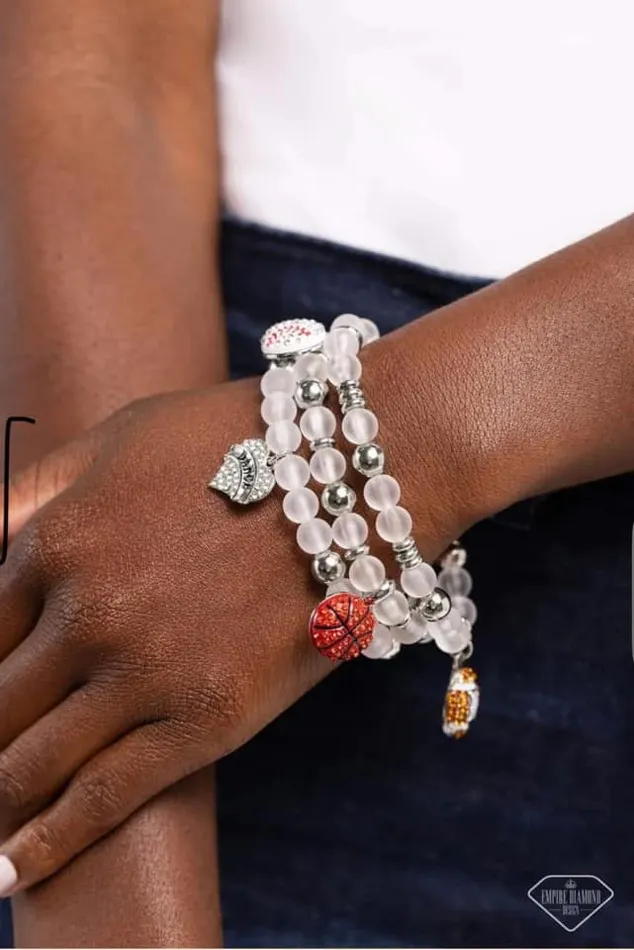 Paparazzi Jewelry Bracelets Paparazzi Bracelet Sports Fan Multi