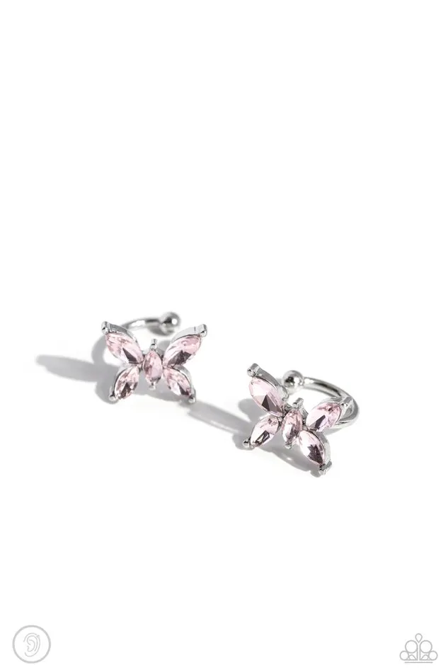 Paparazzi Jewelry Earrings Paparazzi Earring Aerial Advancement Pink Paparazzi Jewelry Earrings Paparazzi Earring Aerial Advancement Pink